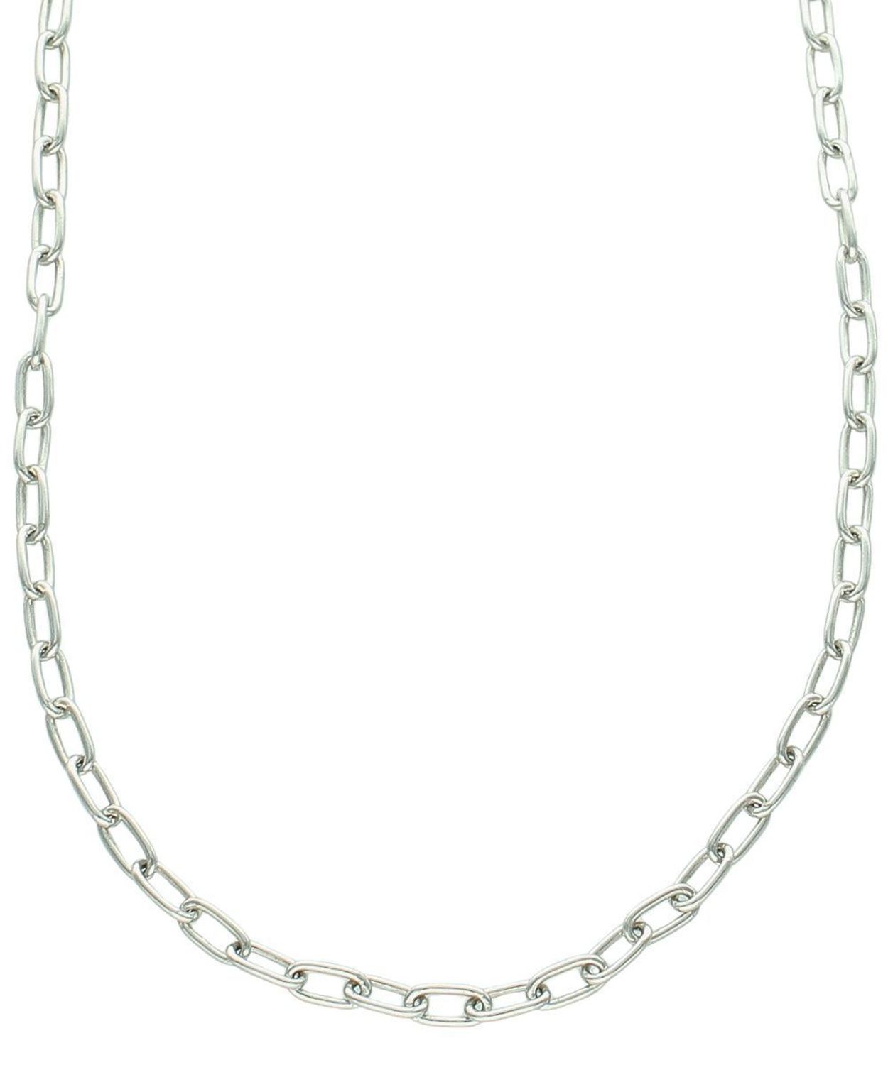 Srebrny łańcuszek 925 Ankier 3 mm rodowany – duże ogniwa, klasyczny splot.jpg